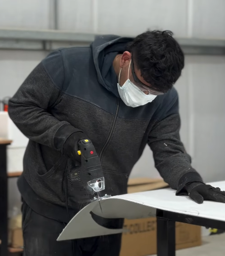 Proceso de fabricación de casa rodante en fibra de vidrio
